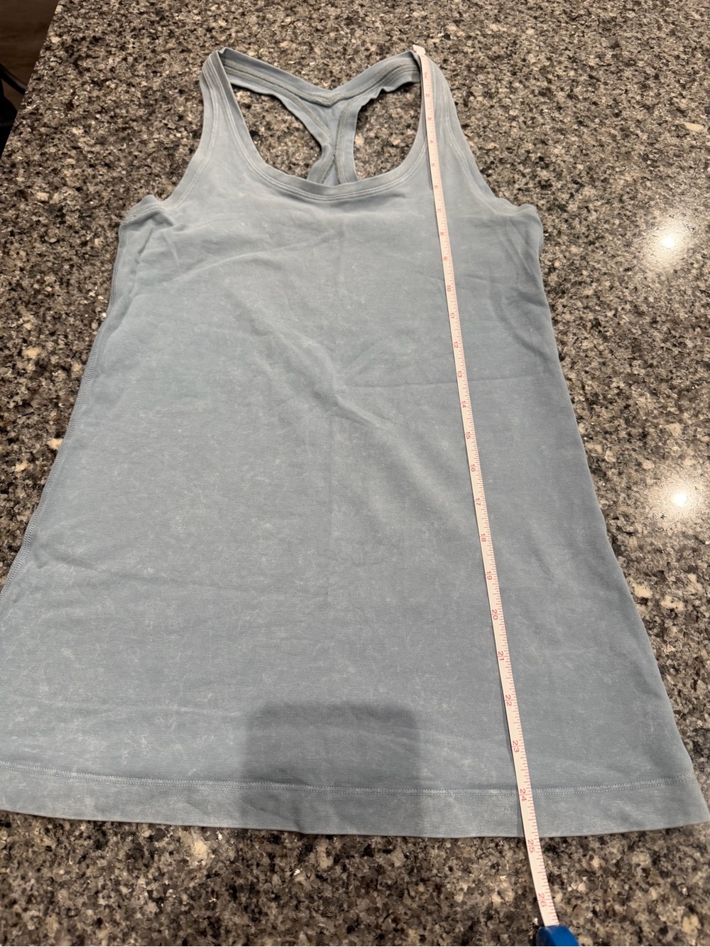 lululemon athletica Light Blue Racerback Tank